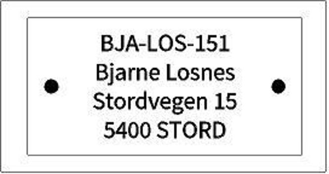 Hovedbilde Teineskilt 10 stk