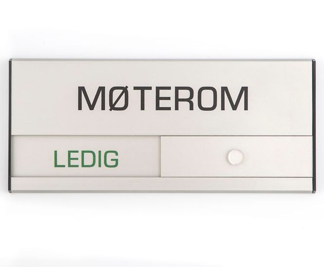 Hovedbilde Ledig-opptatt skilt - møterom