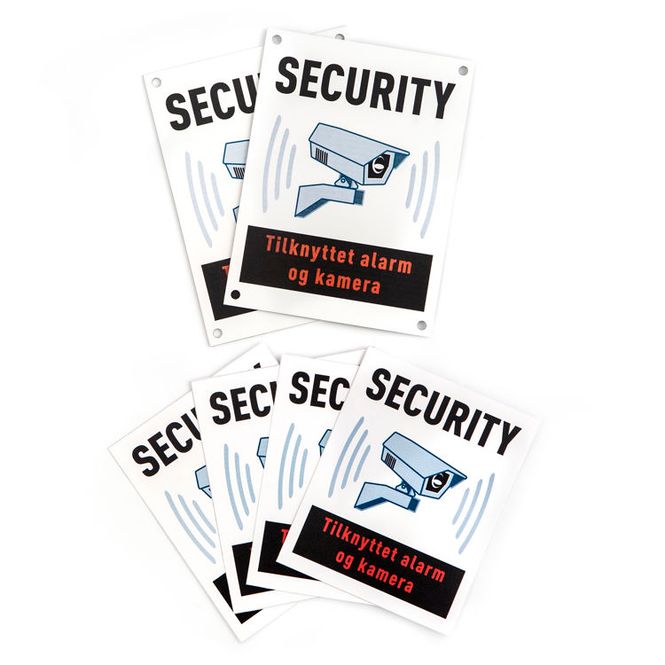 Hovedbilde Alarmskiltpakke 2