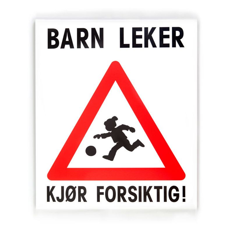 Barn leker -for stolpe 50x60 cm